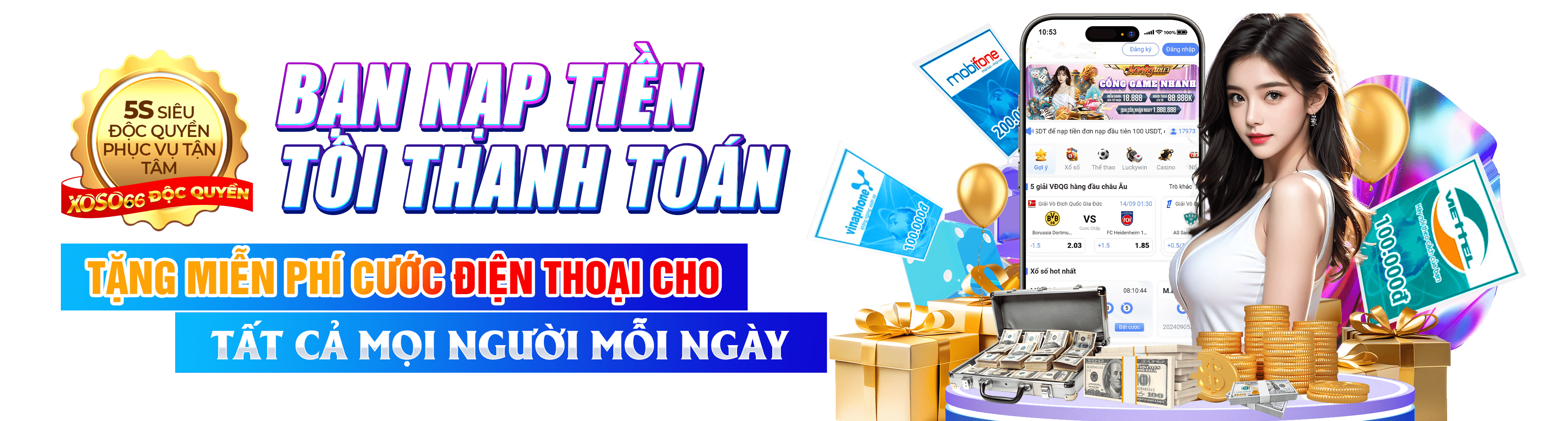 Hình ảnh quảng cáo của u33 hiển thị nền tảng và các lợi ích